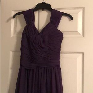 Purple Bridesmaids Dress/ Formal